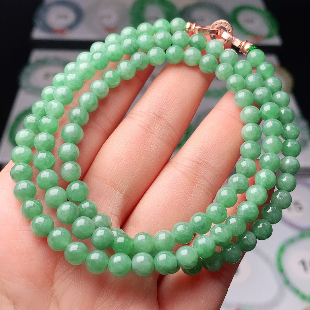 翡翠未镶嵌手链翡翠