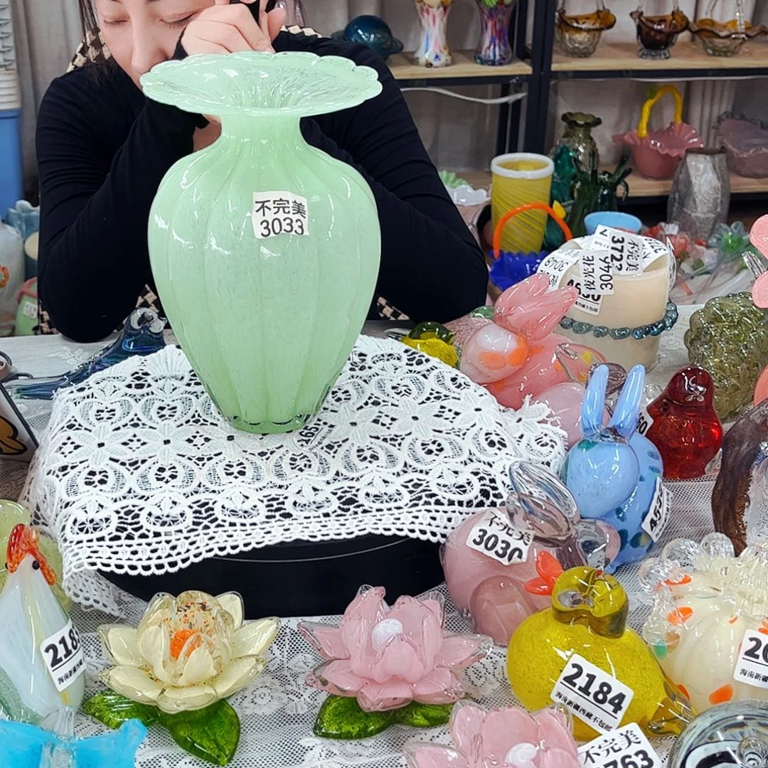 39.9 家悦琉璃工艺品不完美