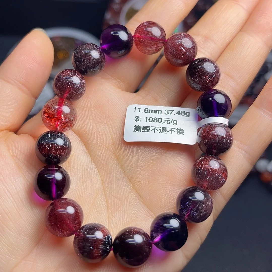 水晶手链未镶嵌天然水晶