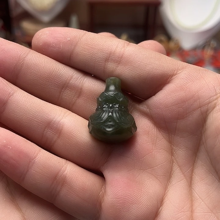 颈饰未镶嵌和田玉小葫芦