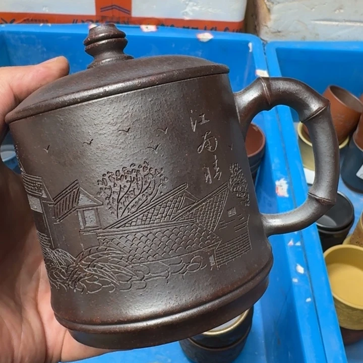 紫砂茶壶宜兴紫砂微瑕