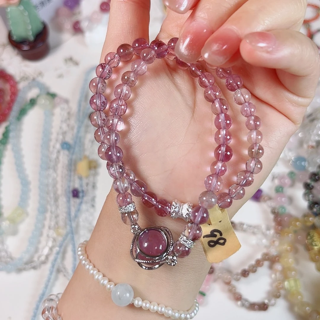 水晶手链未镶嵌双圈玻利维亚