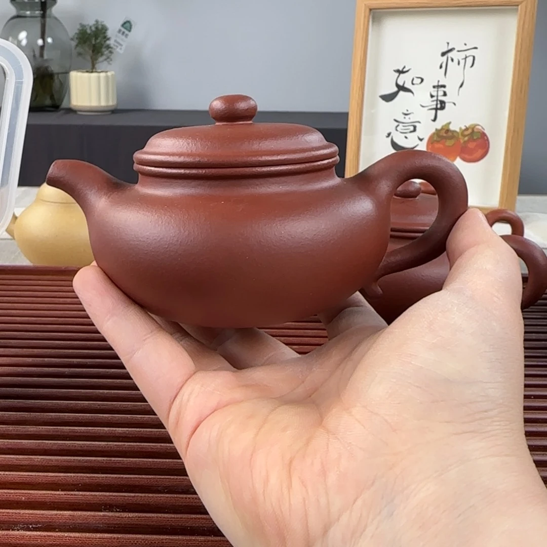 紫砂茶壶微瑕仿古