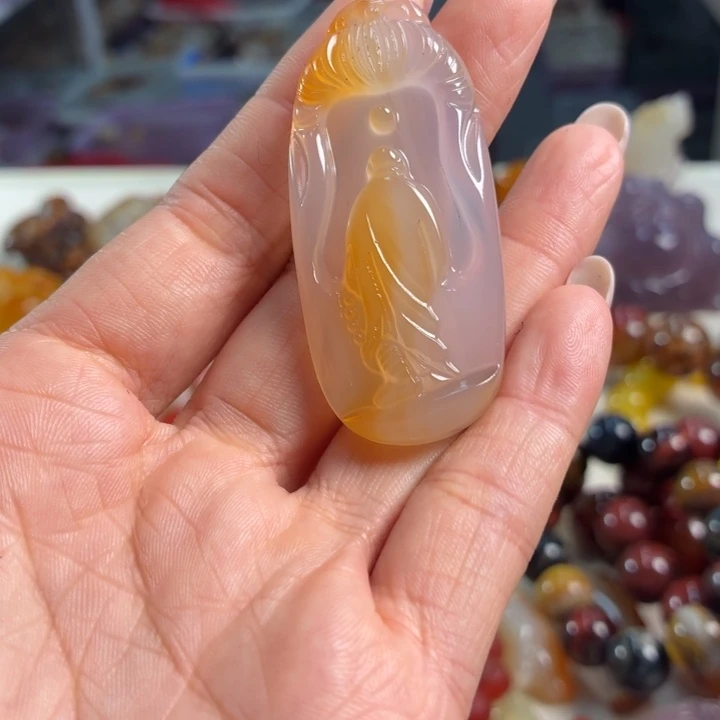 未镶嵌吊坠(不含链)玛瑙/玉髓