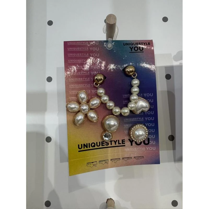 1号套餐%珍珠金属洞洞鞋配件