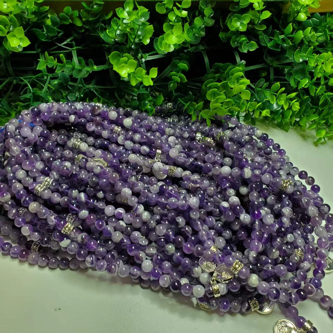 P75【赵小姐】时尚百搭紫水晶项链 项链多样性发其一