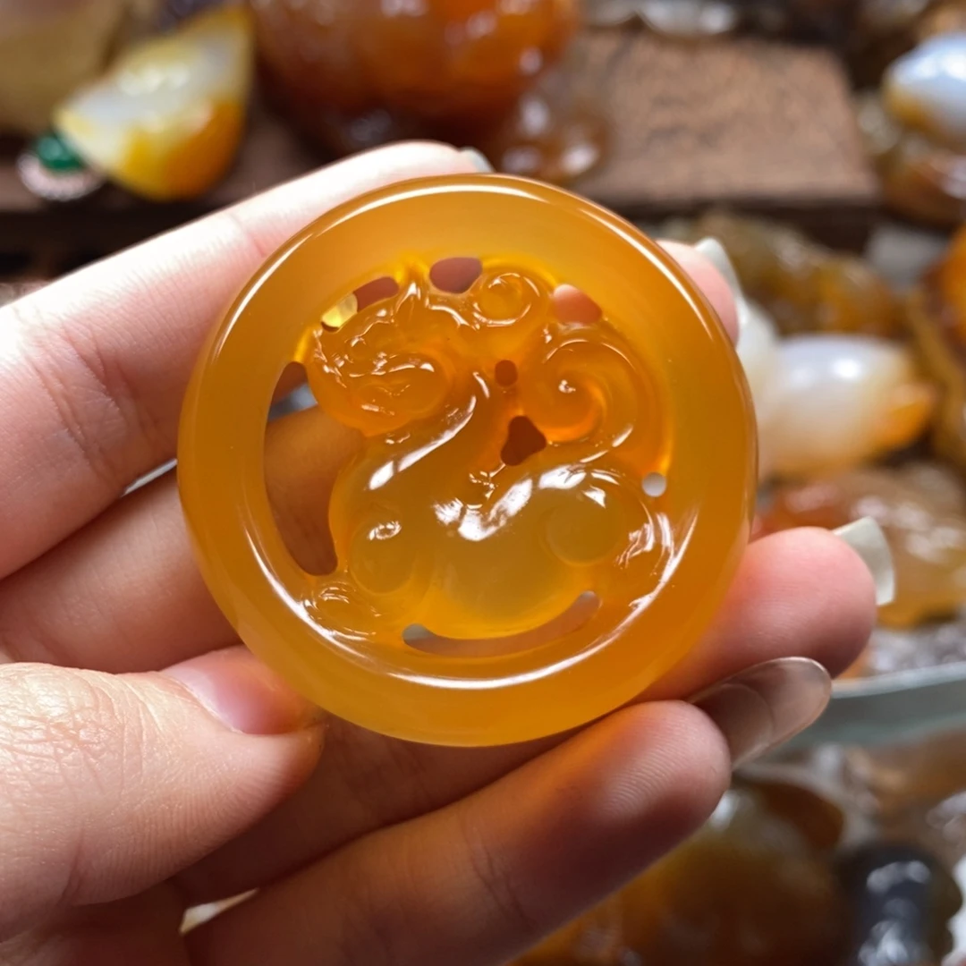 玛瑙/玉髓未镶嵌颈饰