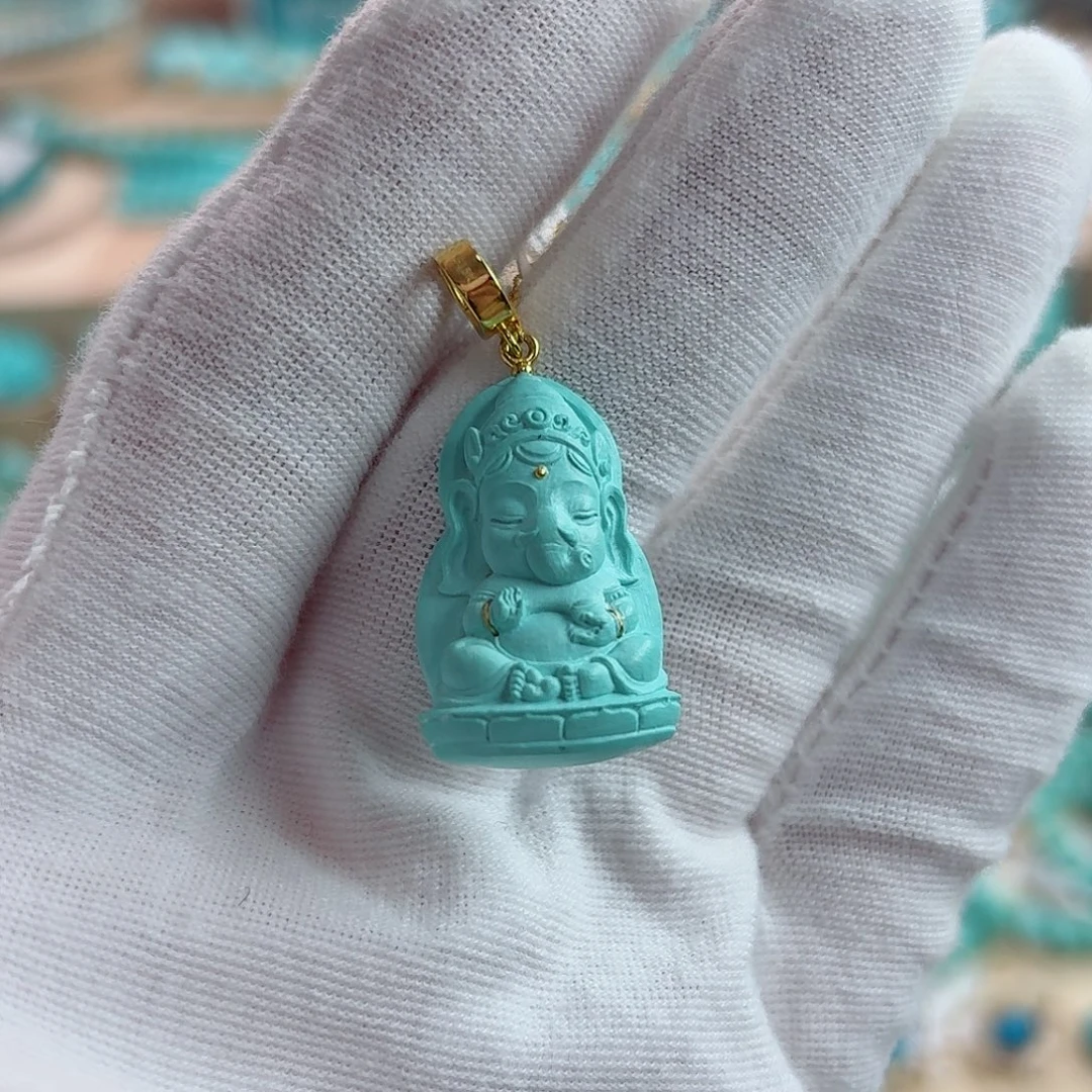 绿松石未镶嵌珠宝奇石