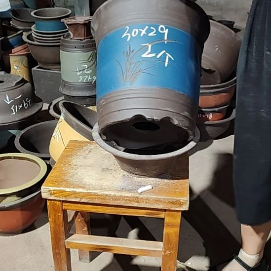 宜兴紫砂花盆清仓处理花盆