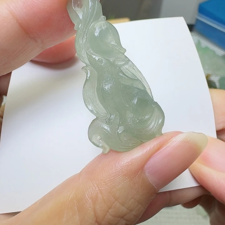 定制翡翠未镶嵌挂件