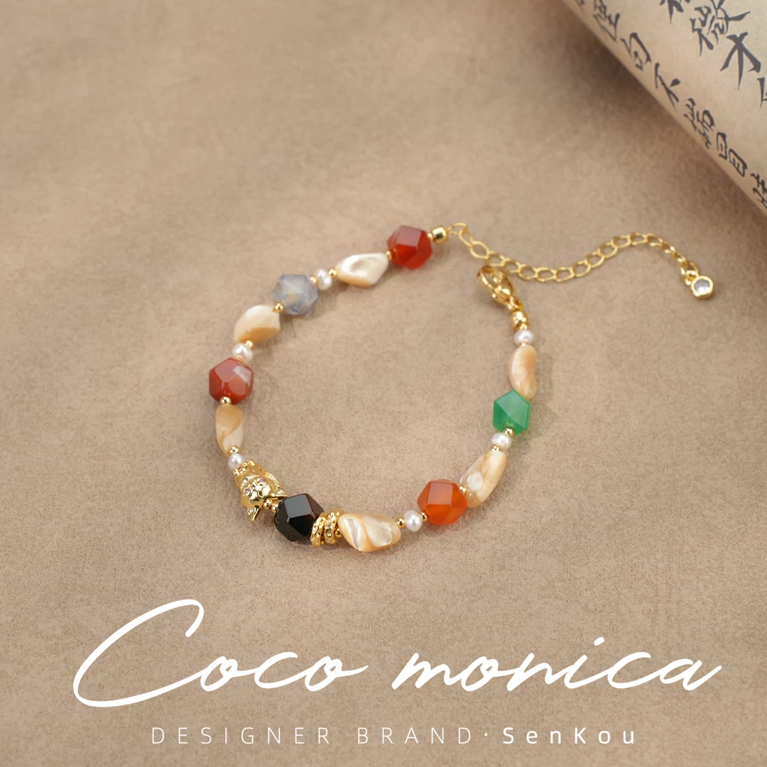 【小霞珠宝】手链珍珠气质轻奢百搭小众复古 AS462