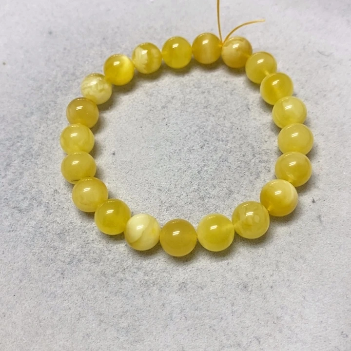 未镶嵌蜜蜡裸石串