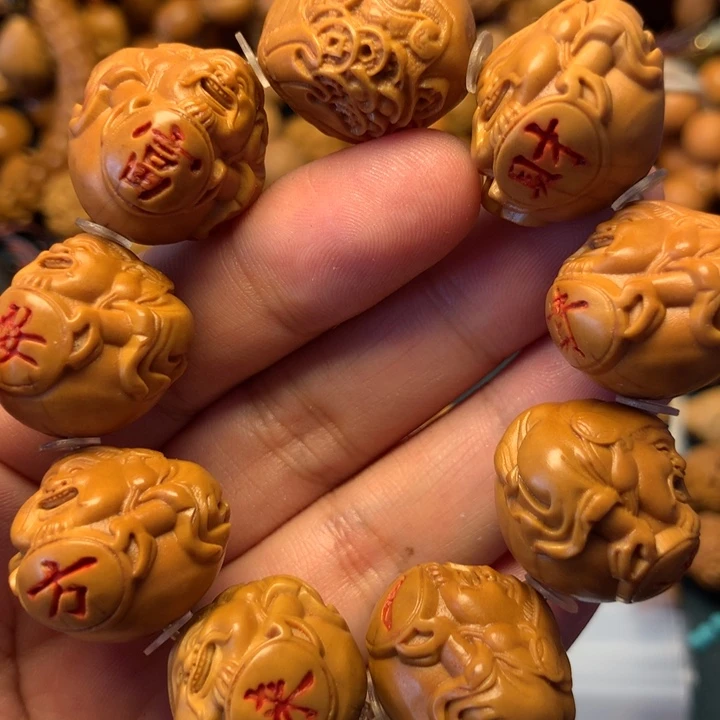 橄榄核手串/手链头一次