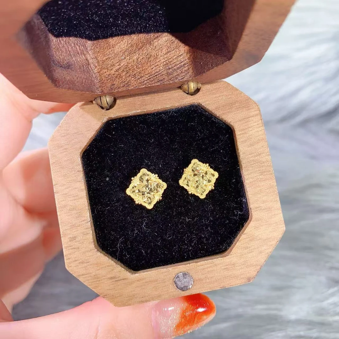 【伟新源】足金999 5G工艺  碎碎冰方直针3.06克