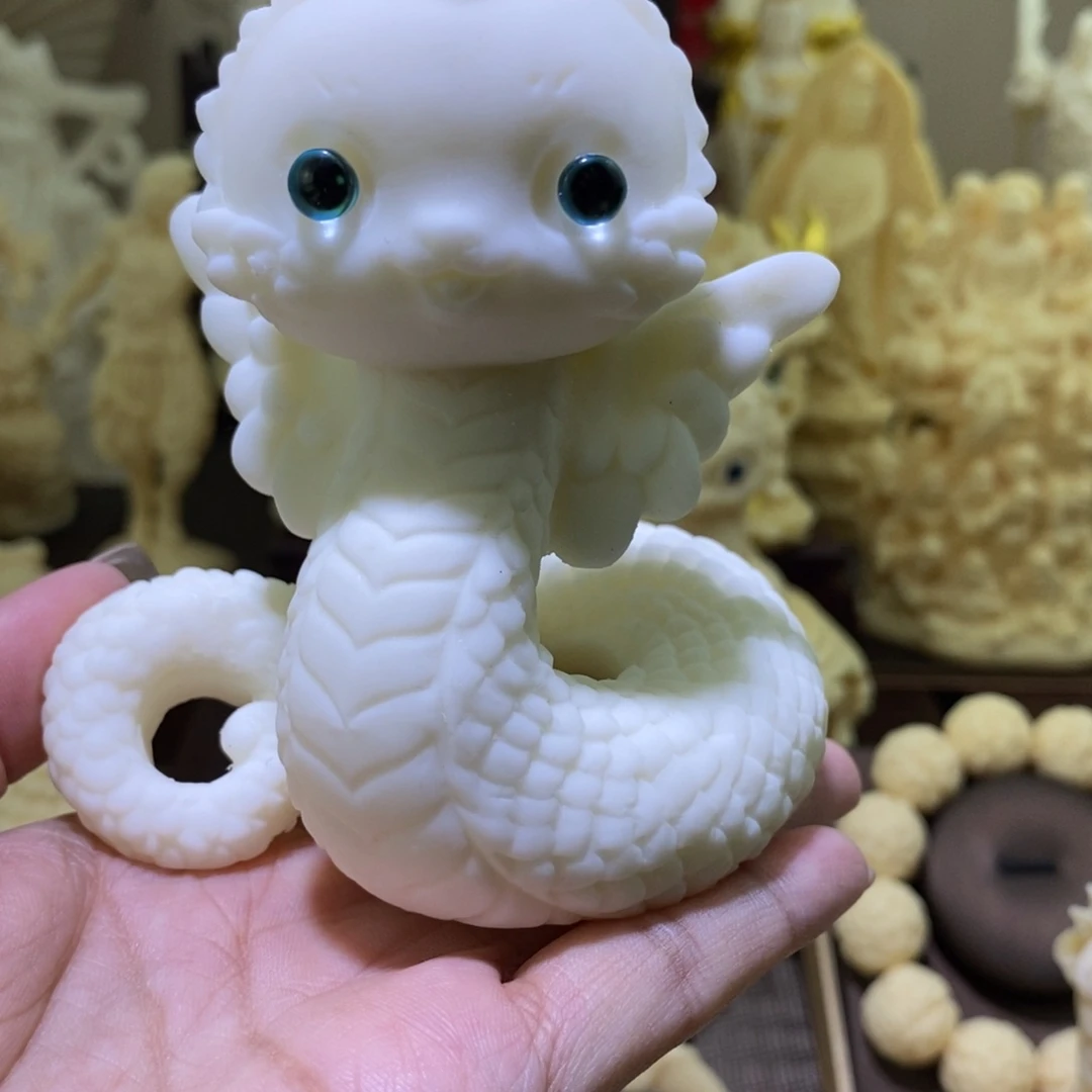 菩提根/象牙果把件象牙果飞黄腾达灵蛇