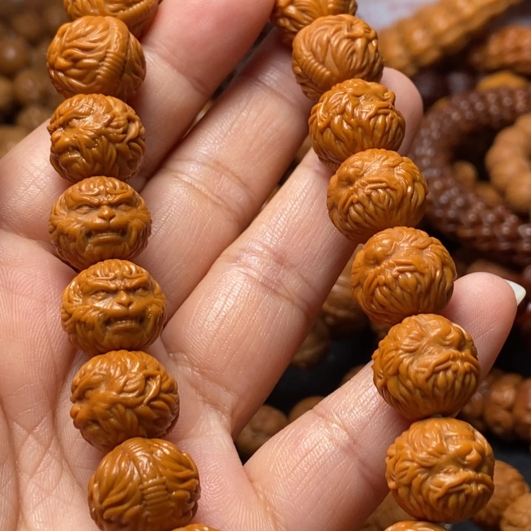 猴头核桃吊坠猴头