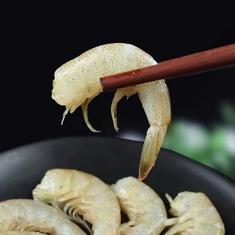 到手3斤 海捕羊毛虾 去头留尾小白虾 宝宝辅食 壳薄肉肥
