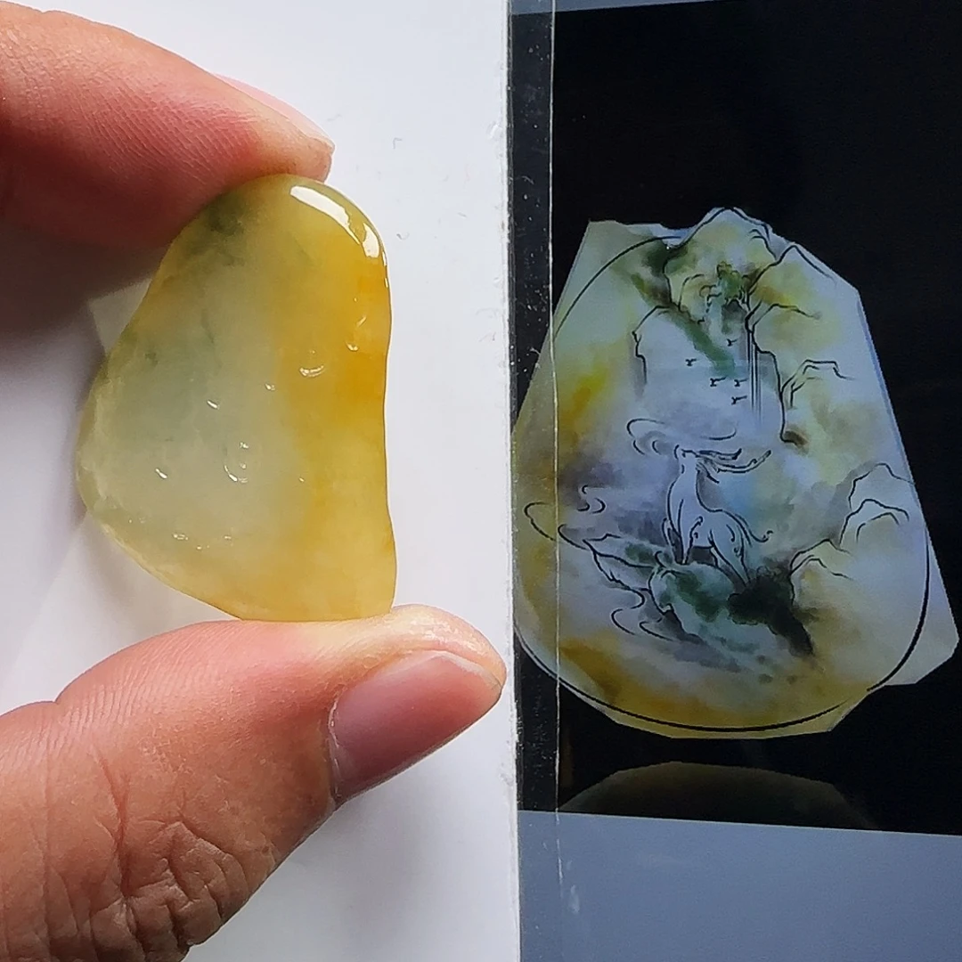 定制翡翠未镶嵌翡翠