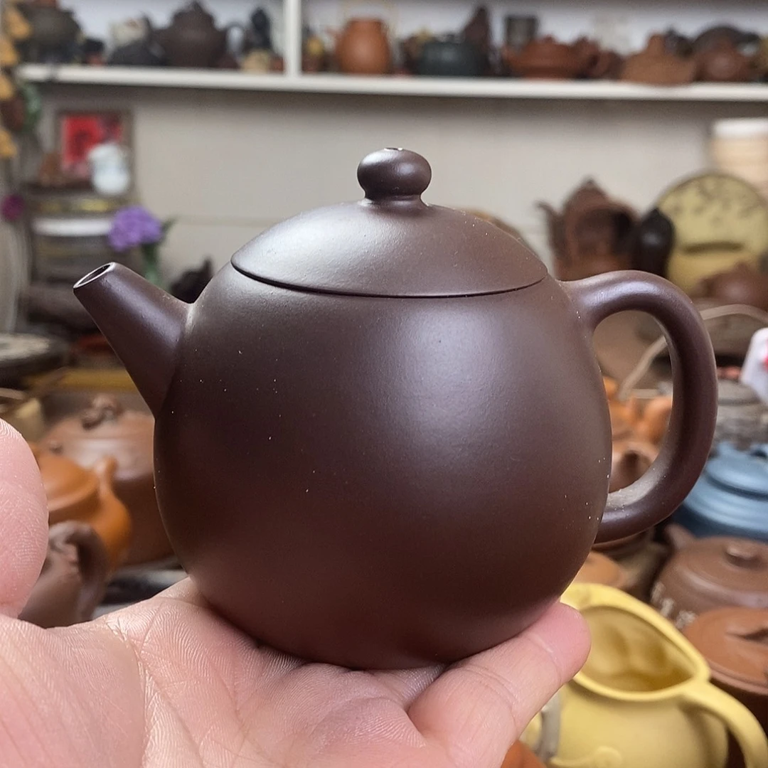茶壶紫泥原矿紫砂