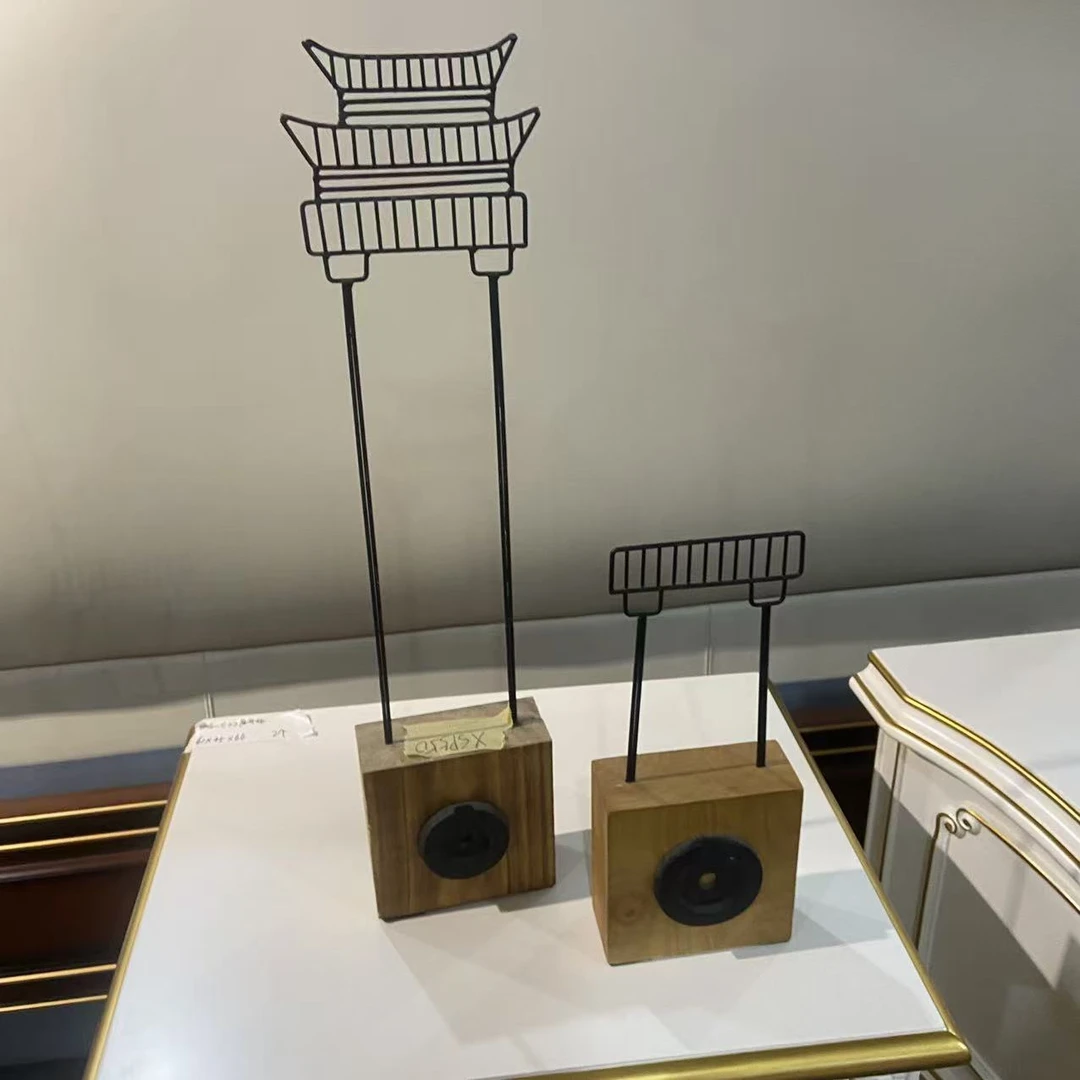 尾货  饰品   破烂  24080  瑕疵  一对 一大一小  木开裂