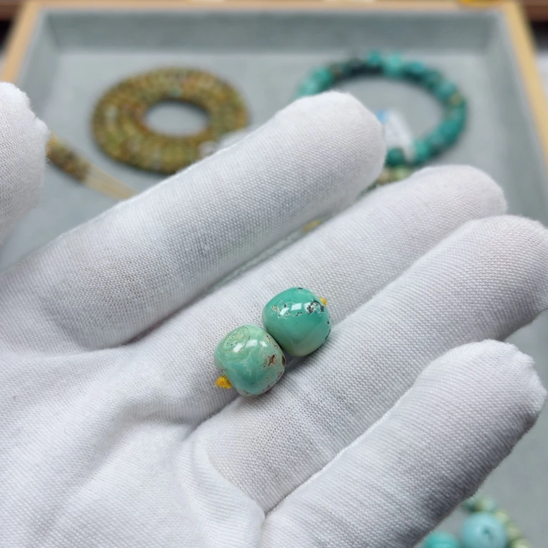 绿松石未镶嵌挂件