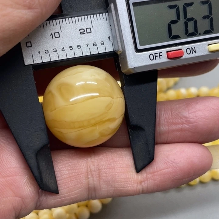 琥珀未镶嵌裸石珠子