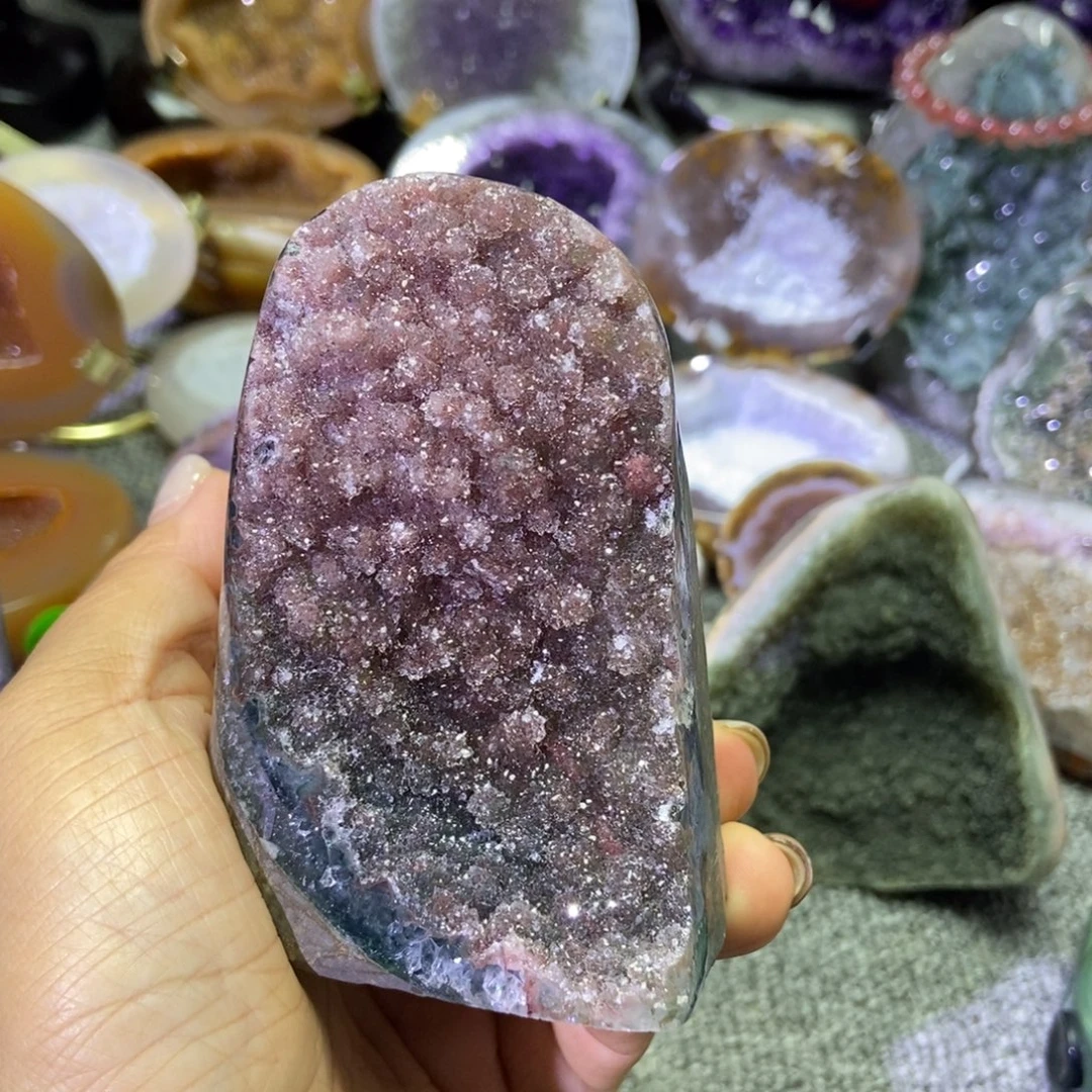 摆件未镶嵌紫晶水晶
