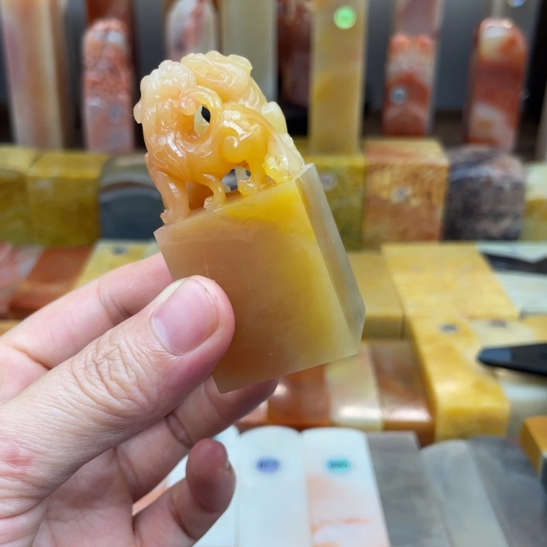 用***9老挝石印石老挝石尺寸123