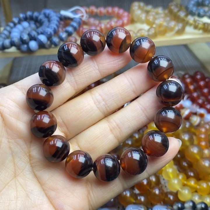 玛瑙/玉髓未镶嵌手链