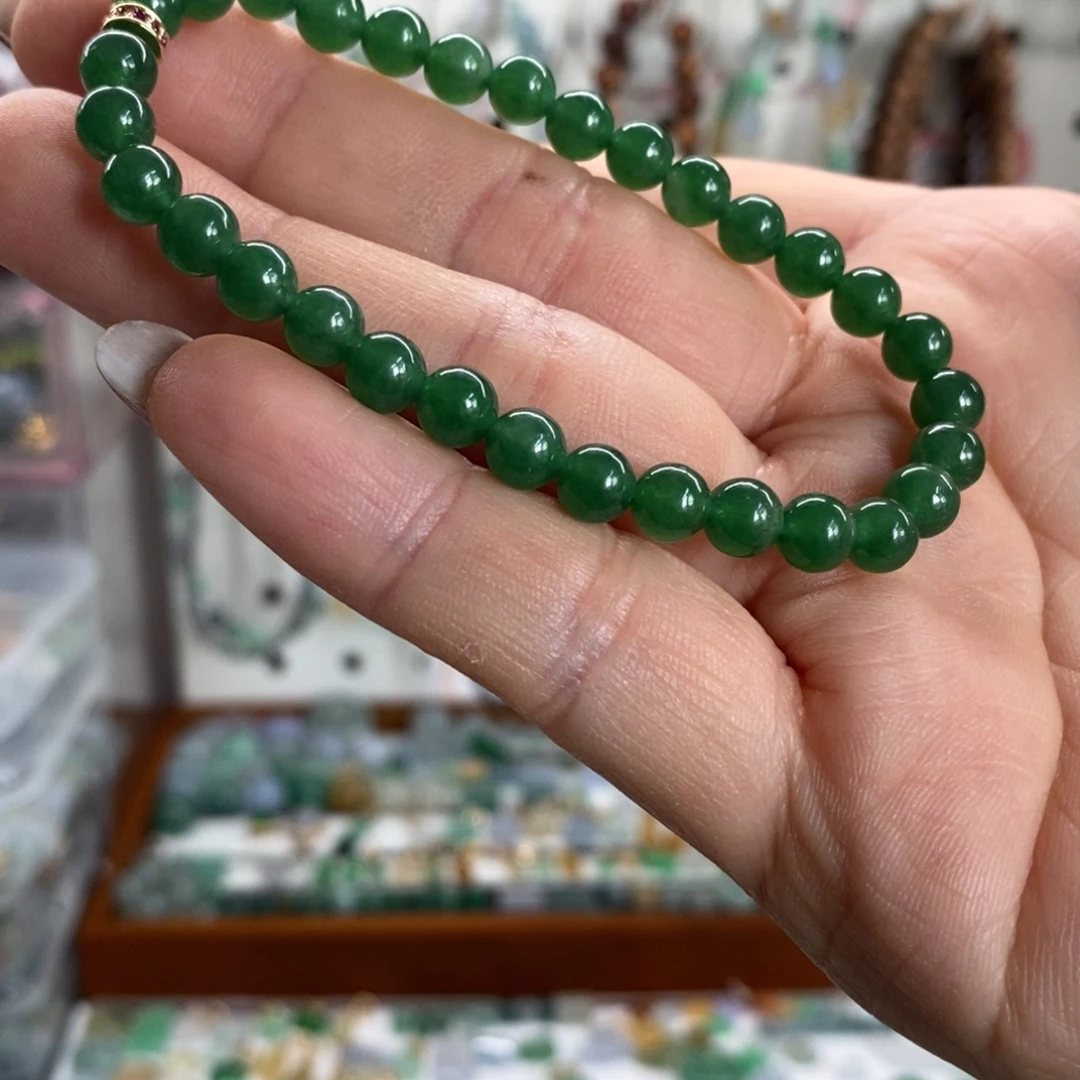 翡翠未镶嵌手链退换货运费自理