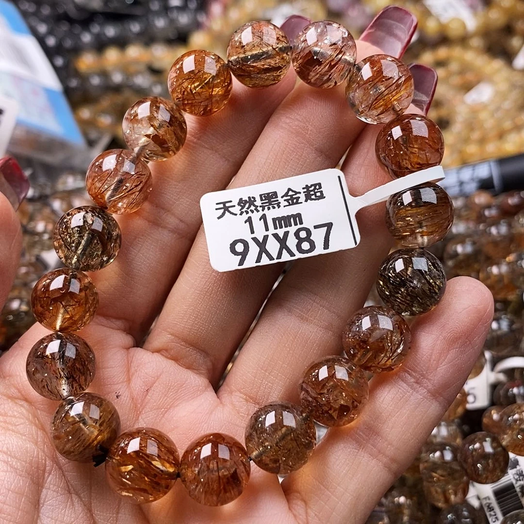 水晶手链未镶嵌水11m 6号