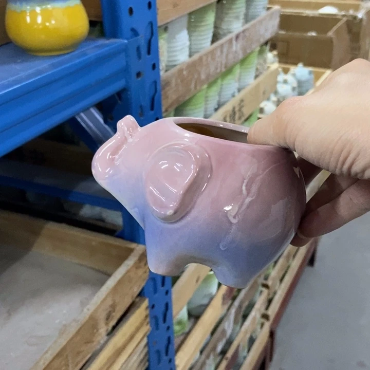 陶瓷花盆单场满9.9发7*8