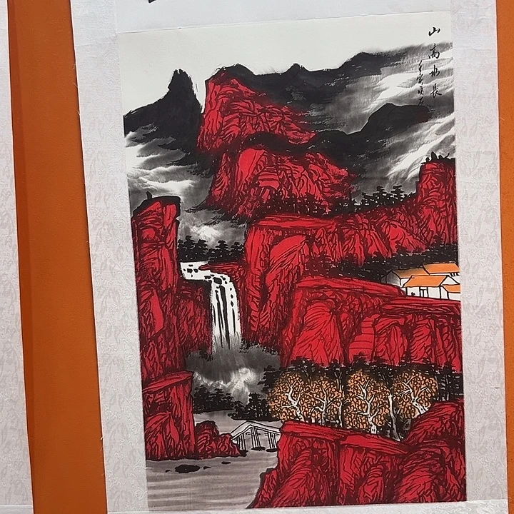 国画书画艺术作品多次在国内外