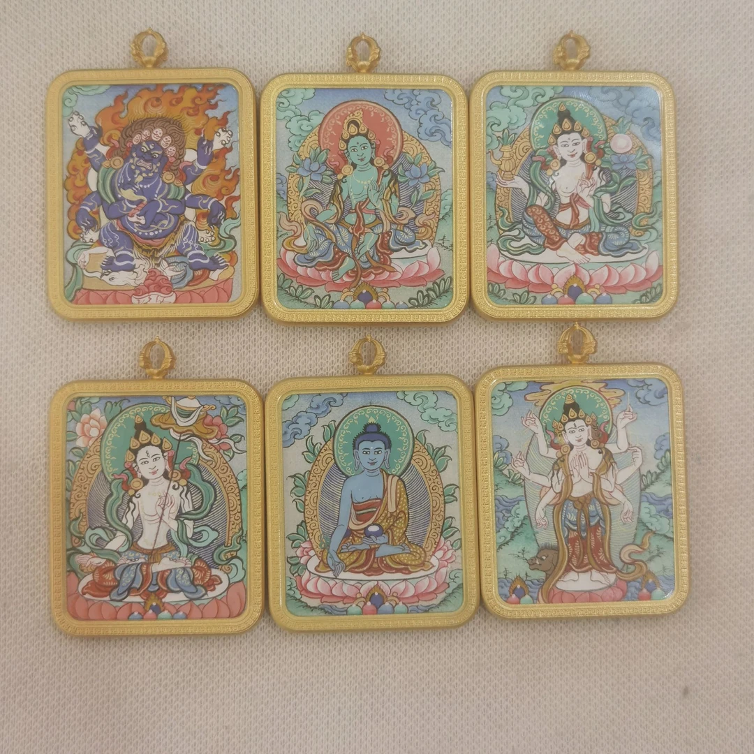 合金吊坠 壹加思默-方牌合金卡卡吊坠多样性发一