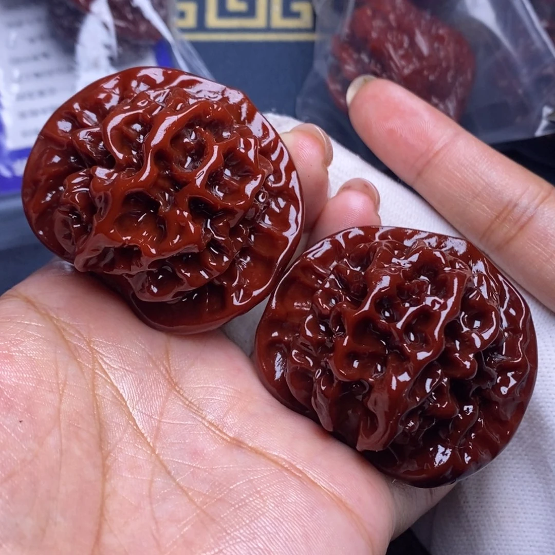 文玩核桃把件帝王49