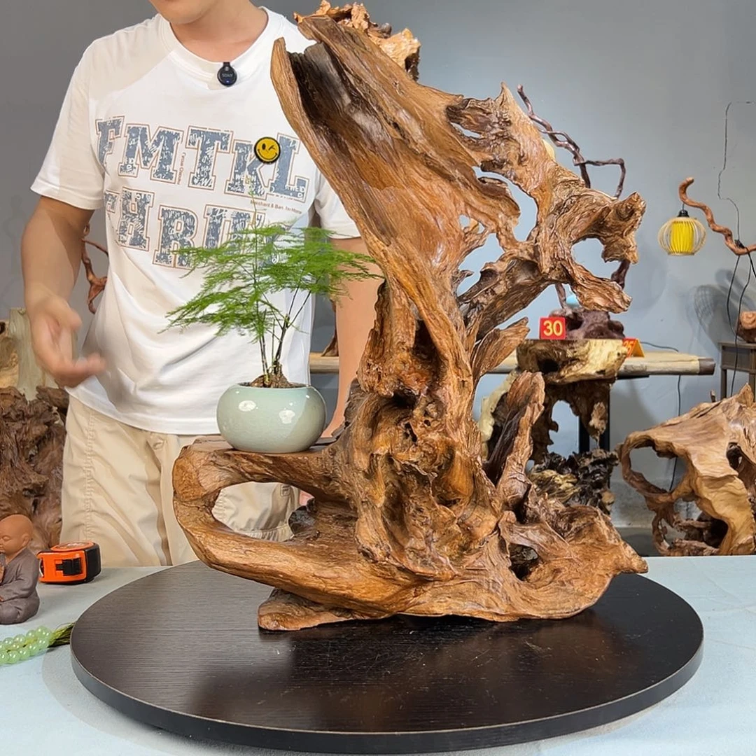 拽***拽香榧木皖南根雕222自然一体