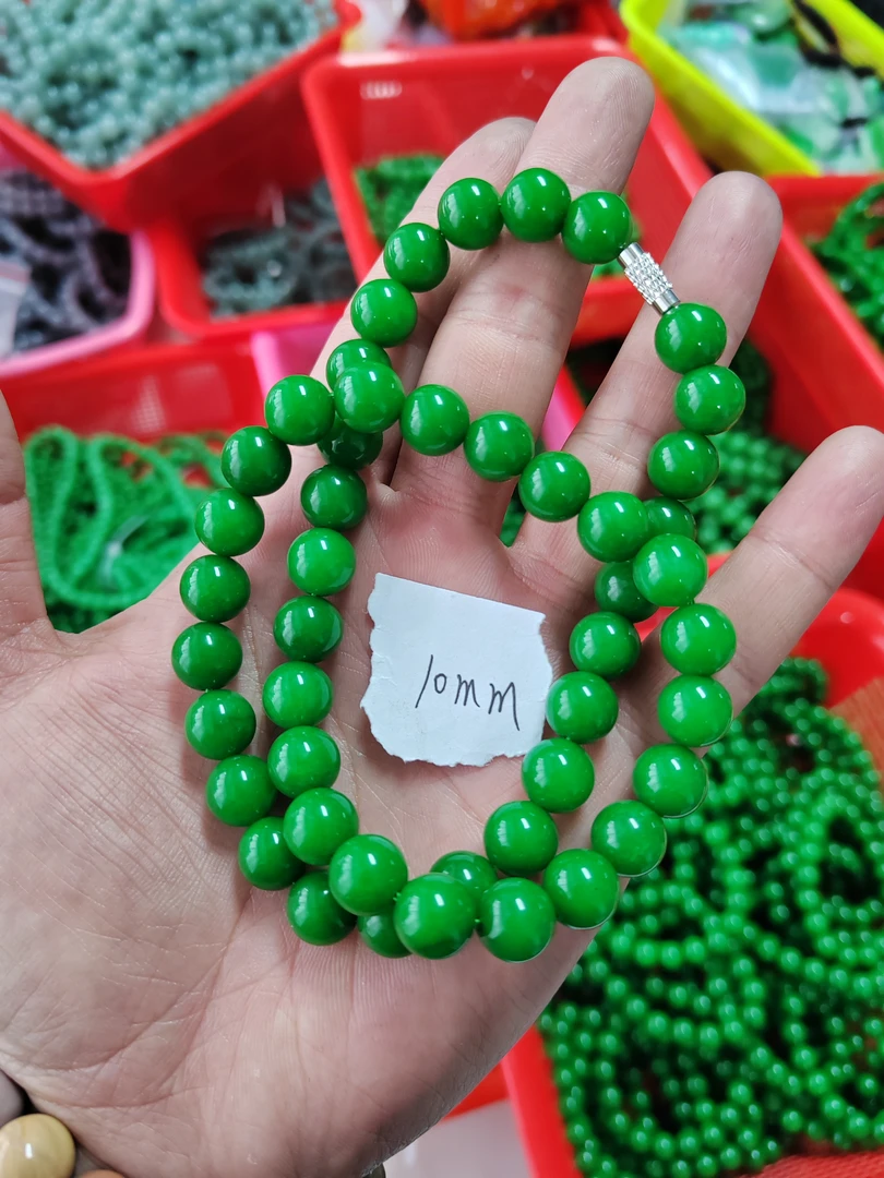 0008阳绿妈妈链项链卡10