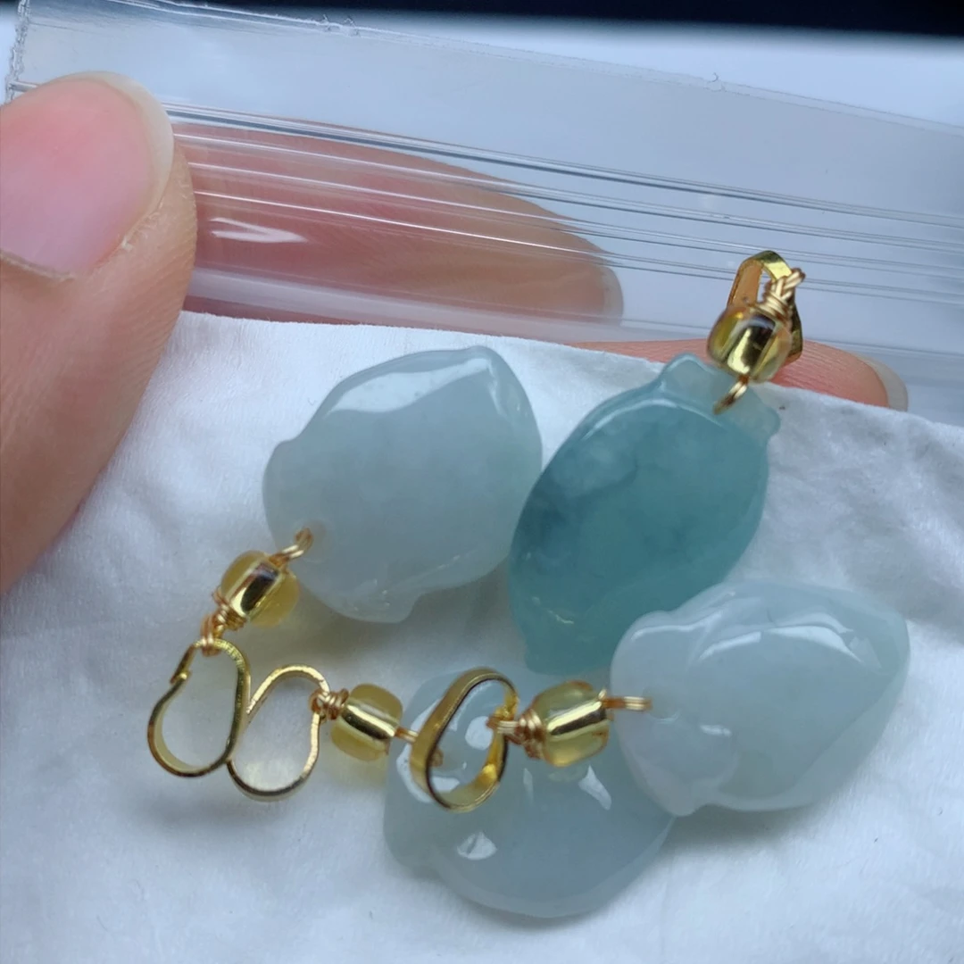 翡翠颈饰未镶嵌手串