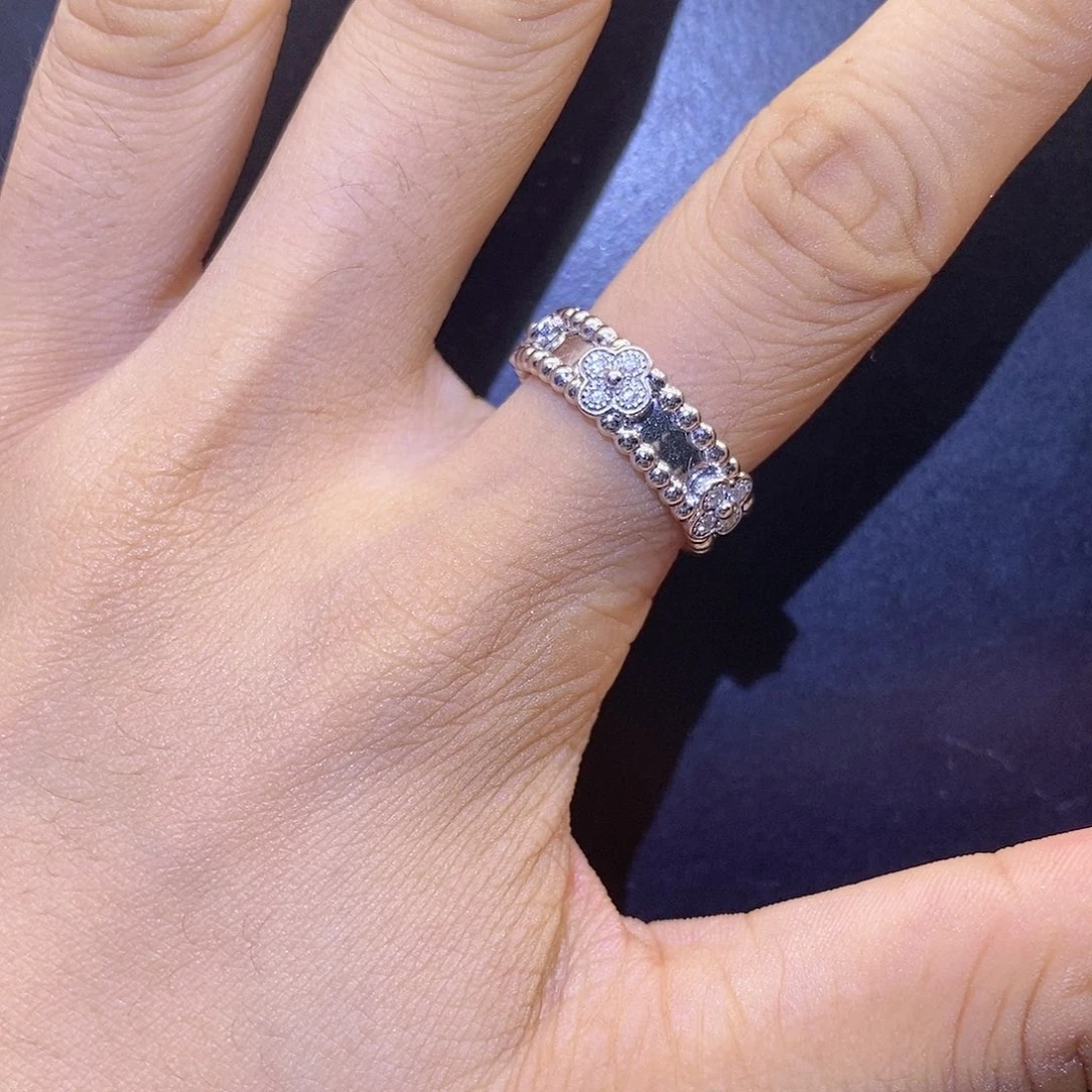 戒指/指环18K金镶嵌钻石旺****房万花筒钻戒k白