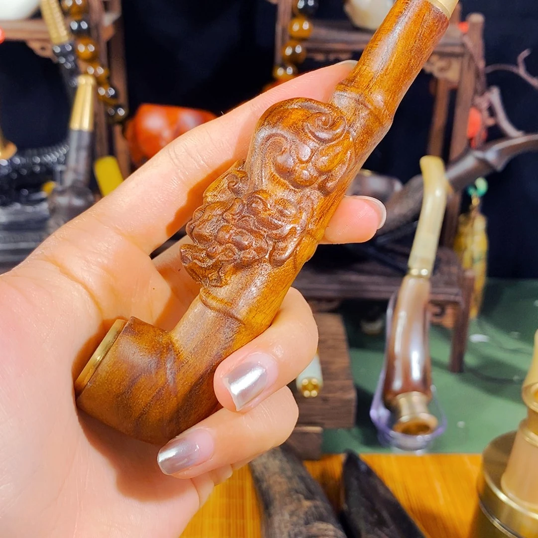 金丝楠木烟斗烟嘴