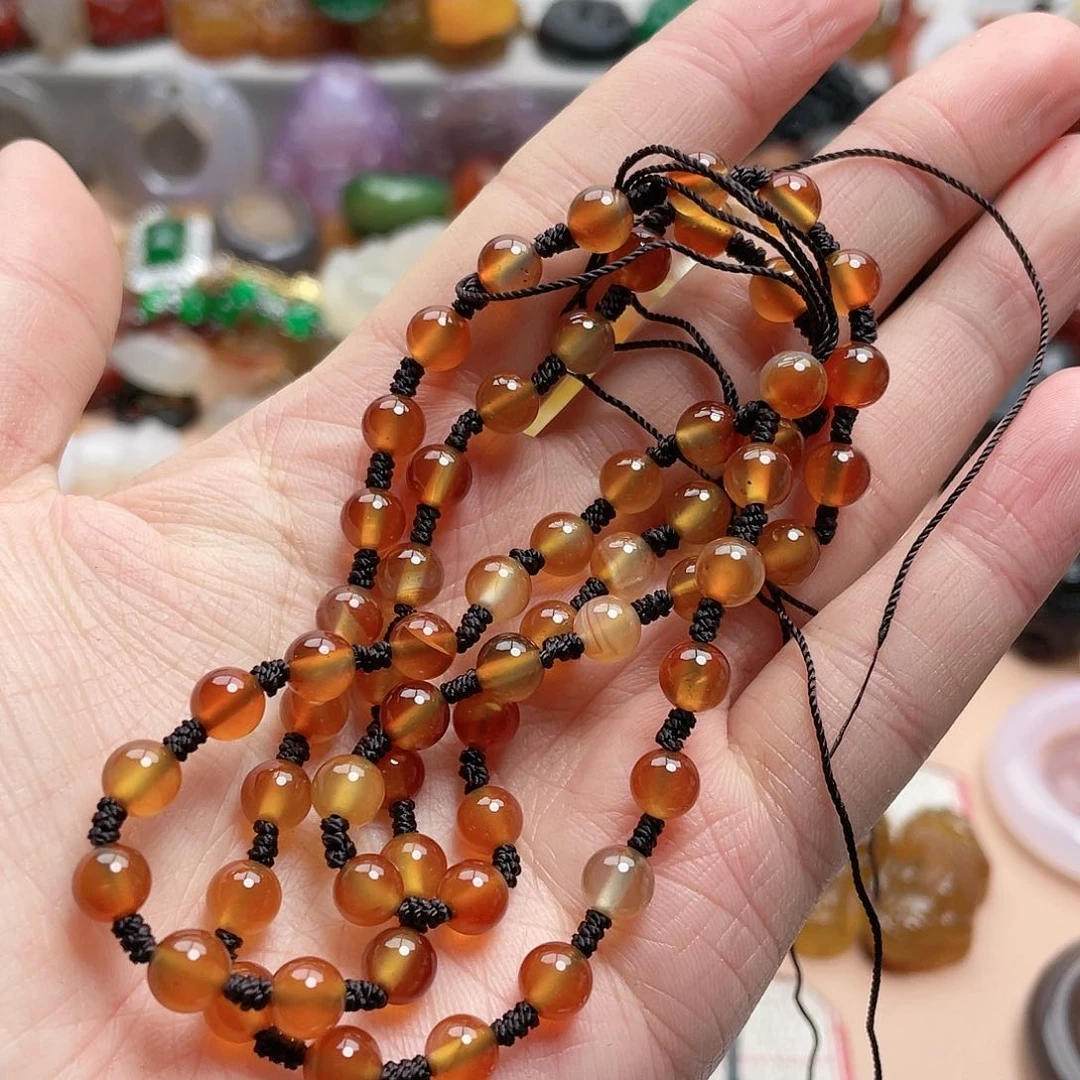 玛瑙/玉髓颈饰合金静*