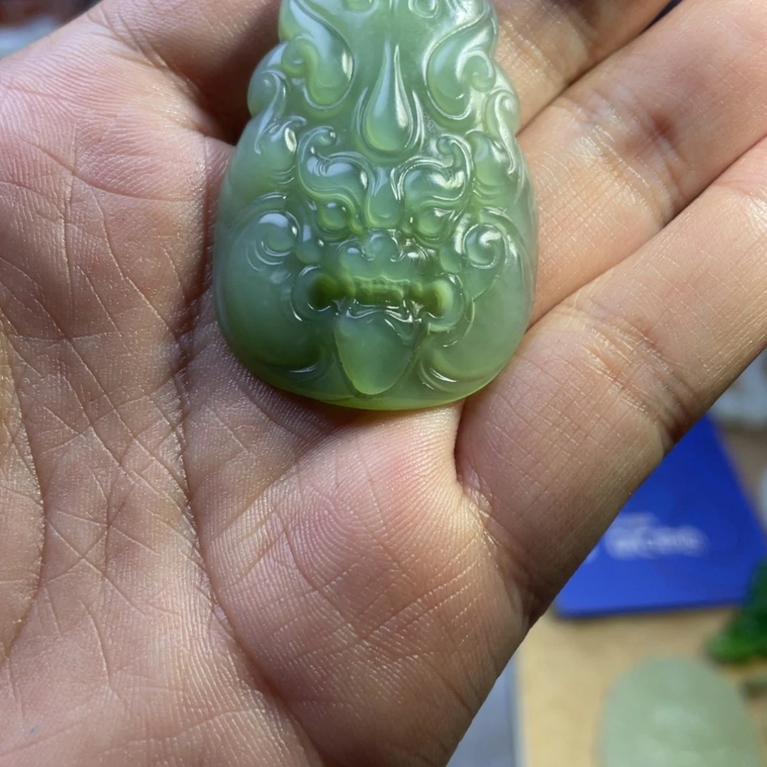 吊坠(不含链)未镶嵌和田玉幸*星