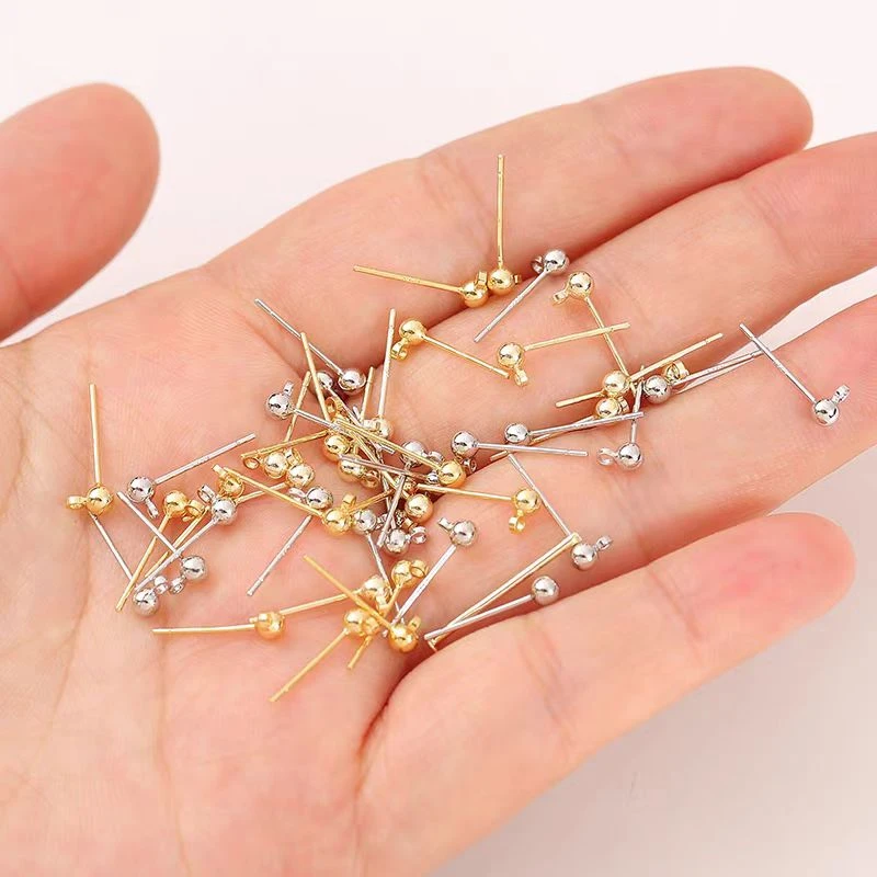 足银耳饰 银饰耳钉1819