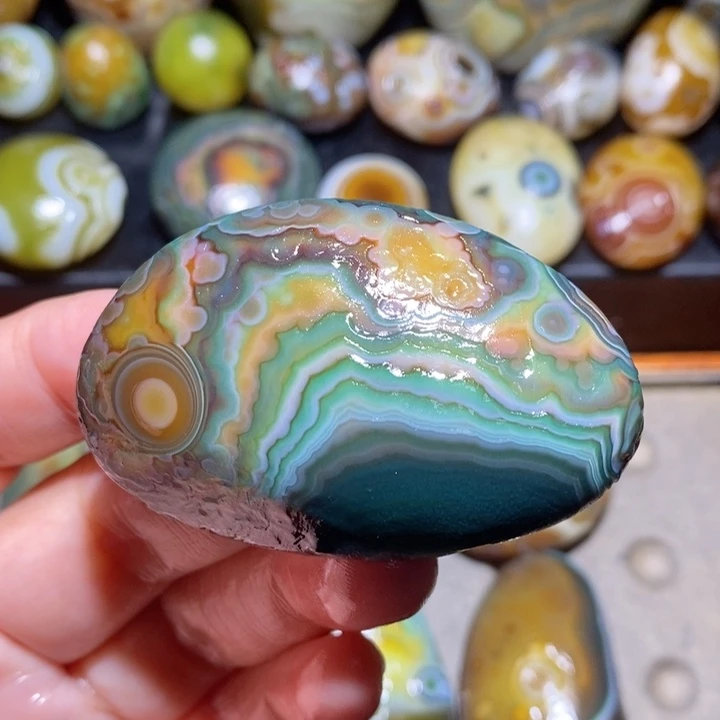 未镶嵌玛瑙/玉髓珠宝半成品57