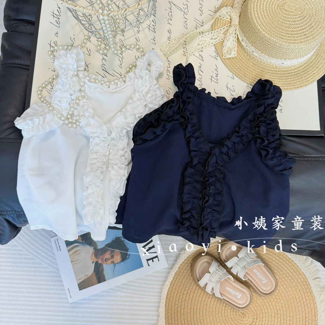 夏季V领透气舒适无袖时尚韩版