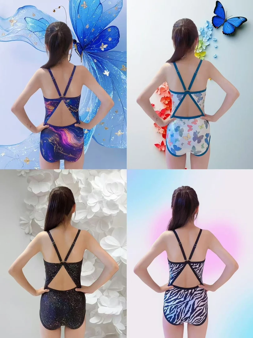 孤品平角三角女款潜水服