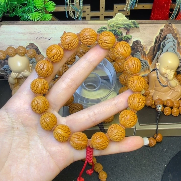 桃核吊坠绣球系列