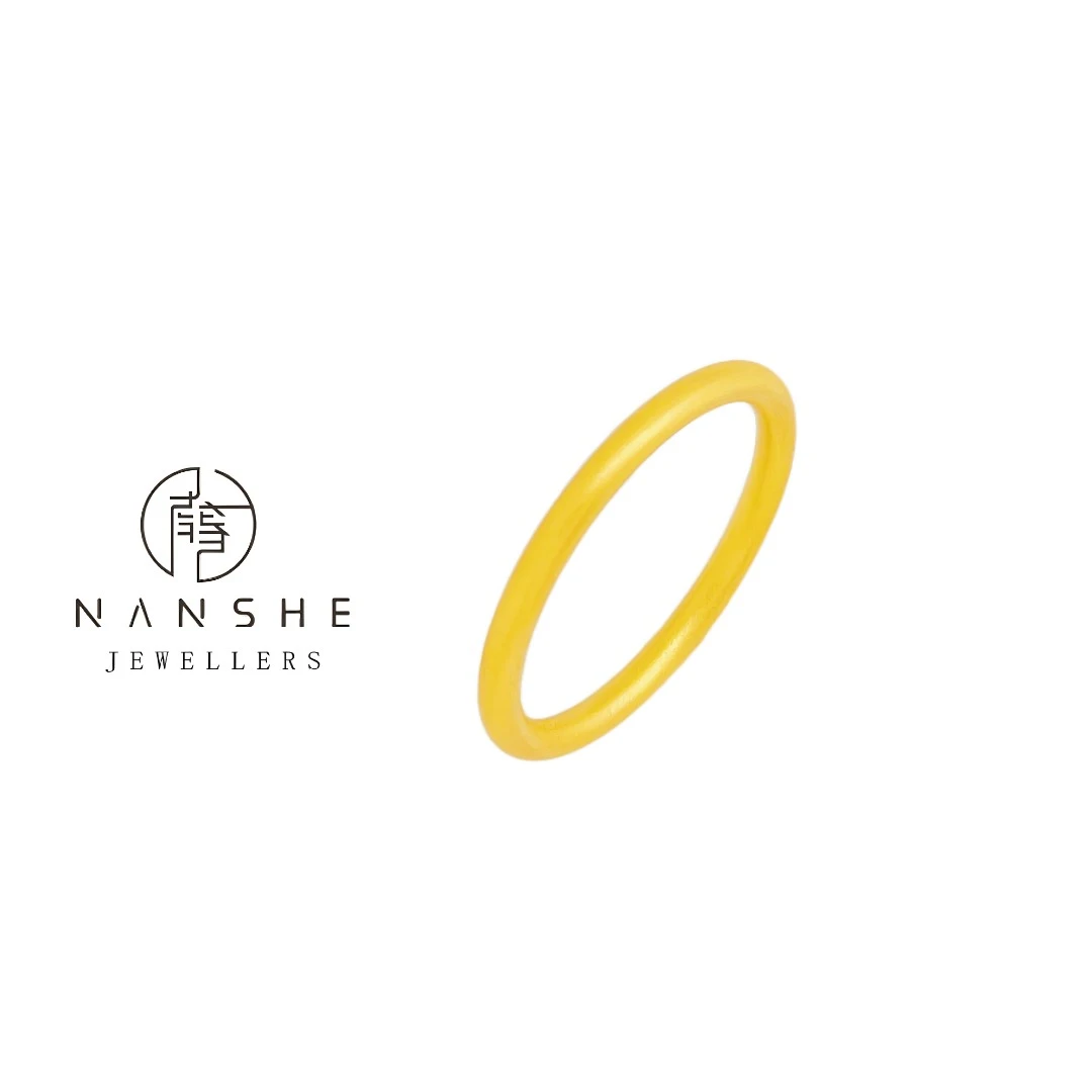 【拉妈专属】NANSHE/南奢 新中式古法素圈经典戒指 L965