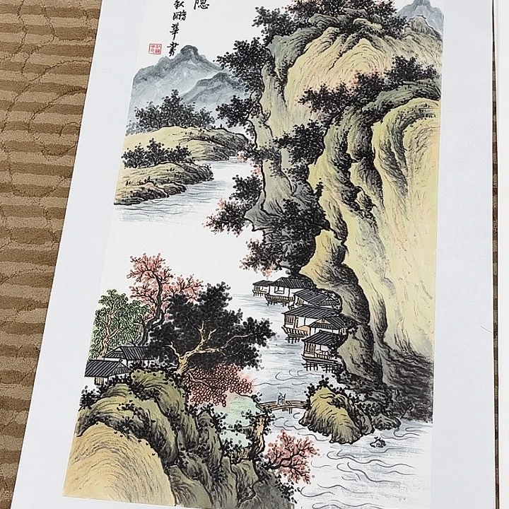 风***舟国画花鸟的故事也很有趣的哦