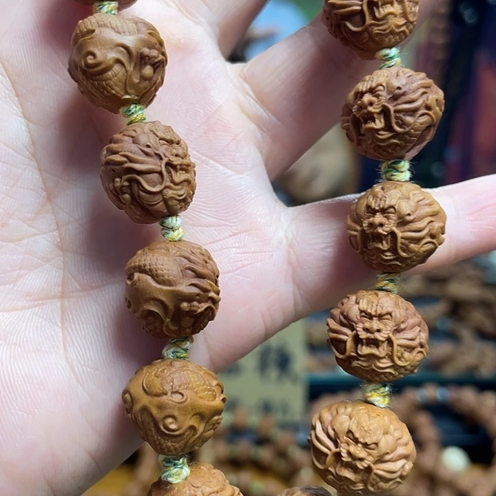 橄榄核手串/手链龙纹